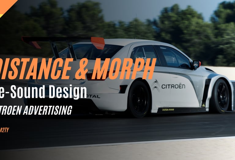 wtcc citroen sound design théo moutti m2ty