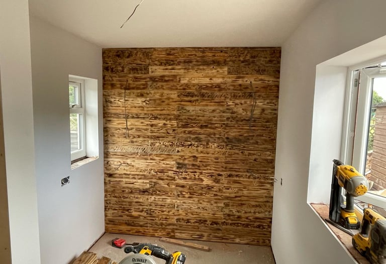 diy carried out by keystone property care on a home in pershore