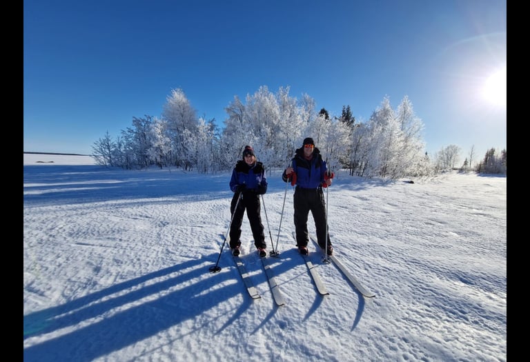 cross country skiing