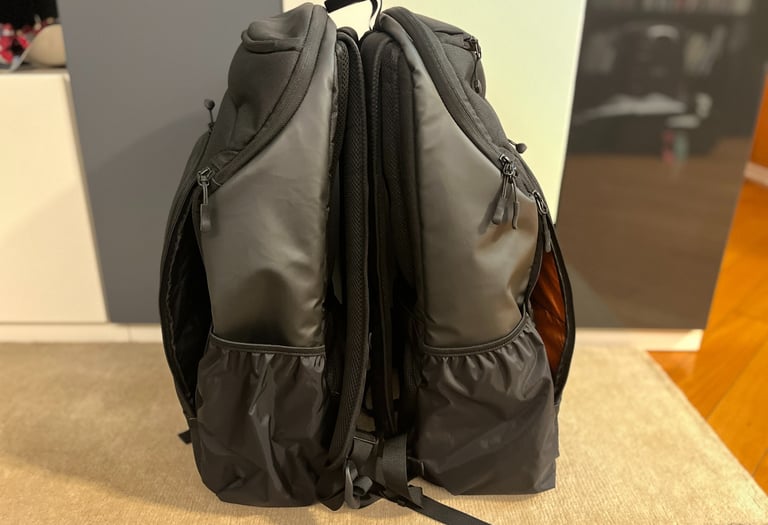 Faraday backpack Airline compliant sleek design
