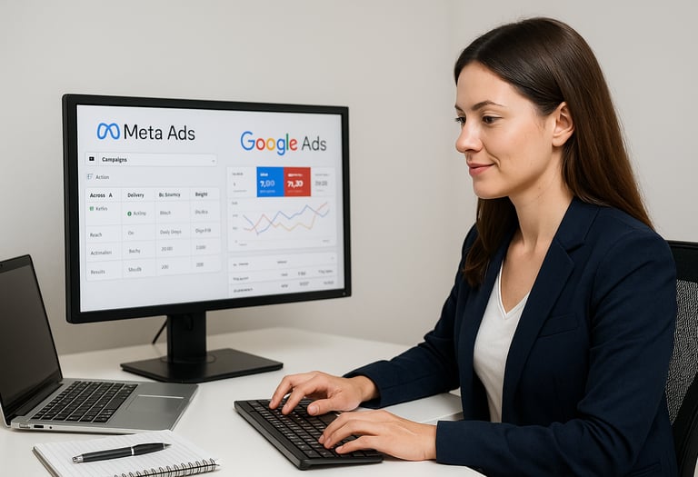 Campañas en Meta Ads y Google Ads