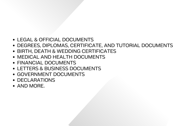 Translation Services