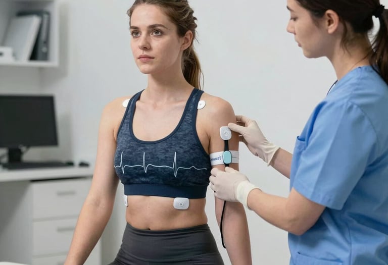 Close-up of a medical certificate being handed over to a smiling patient.