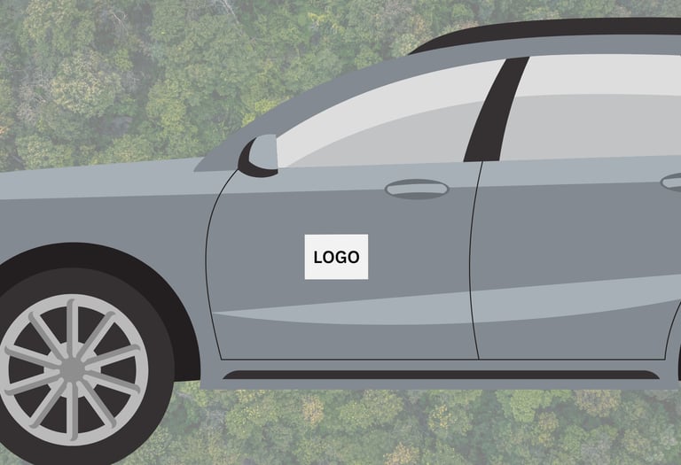 Zeigt die mögliche Werbefläche von PREMIUM