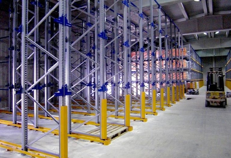 drive-in pallet racking