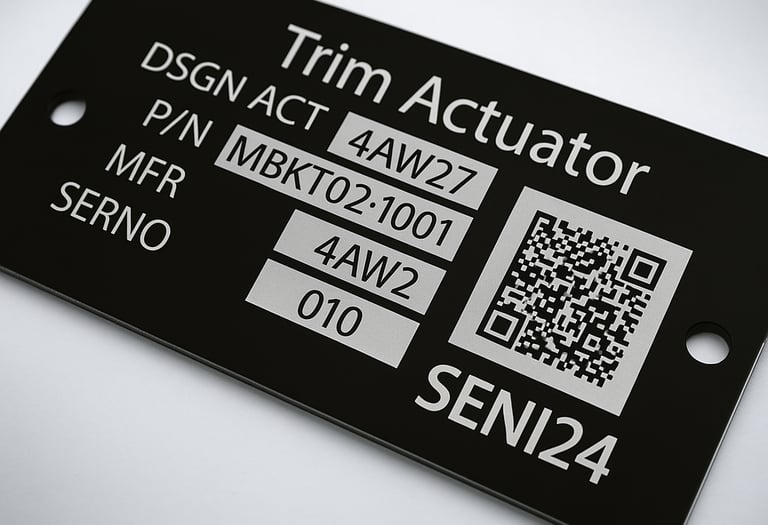 Gravure laser industrielle