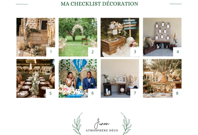 ma checklist décoration