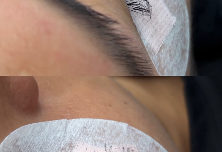 Retoque de extensiones de pestañas con Amy Ortiz - amylash.com