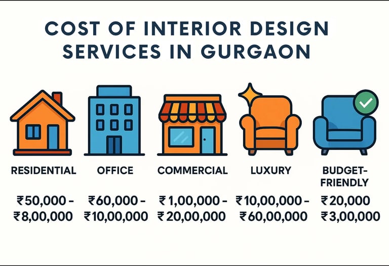 Interior designing cost