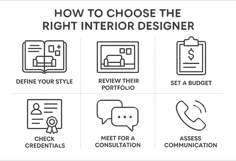 How to Choose the Right Interior Designer