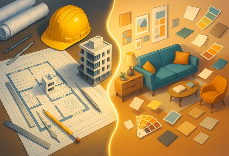 Difference Between Architects and Designers