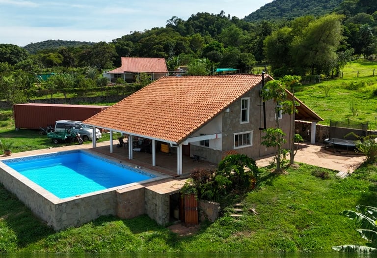 Komfortables Wohnhaus mit Pool in Itati bei Independencia, Paraguay