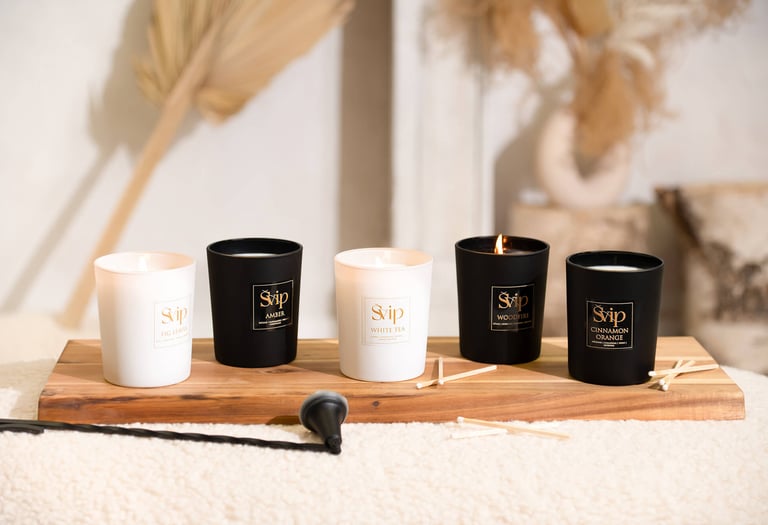 Kvapiosios žvakės namams