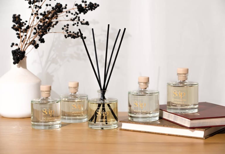 Prabangūs namų kvapai su lazdelėmis