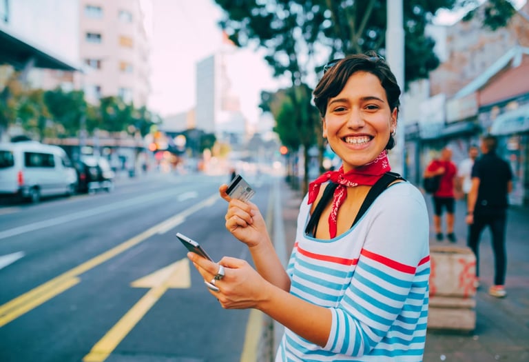 Bankeaz | A migrant happy to get Bankeaz card and bank account