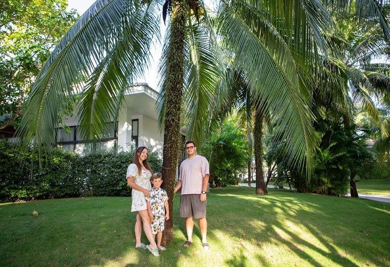 семейная фотосессия на Фукуоке в отеле Radisson Blu