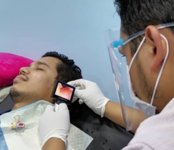 cuci telinga, pening, vertigo, sakit telinga, sedut telinga, klinik johor