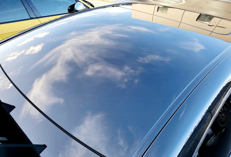 the coating lab Auckland IDA certified car detailer ceramic coating graphene coating paint correction cut and polish