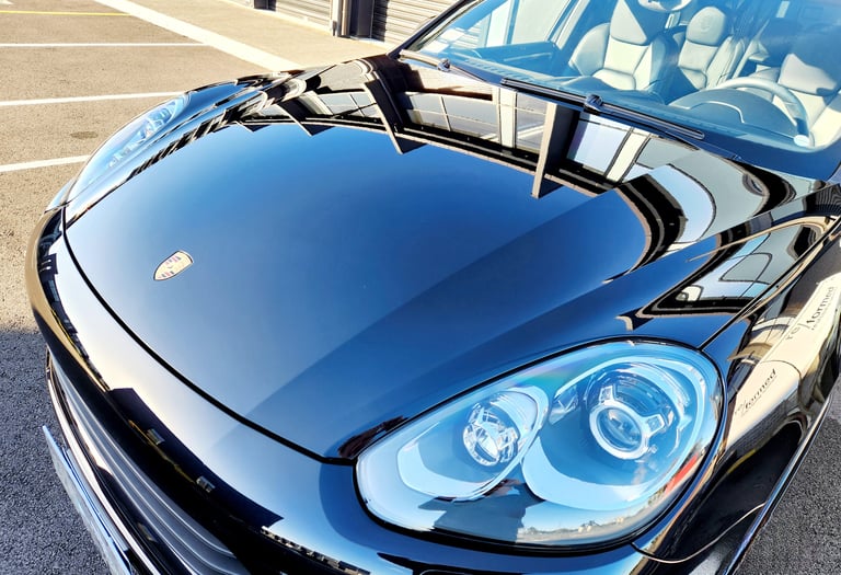 the coating lab Auckland IDA certified car detailer ceramic coating graphene coating paint correction cut and polish 