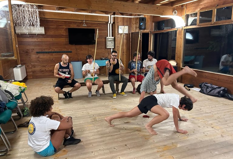 Capoeira Angola Oloxum Reggio Emilia Workshop