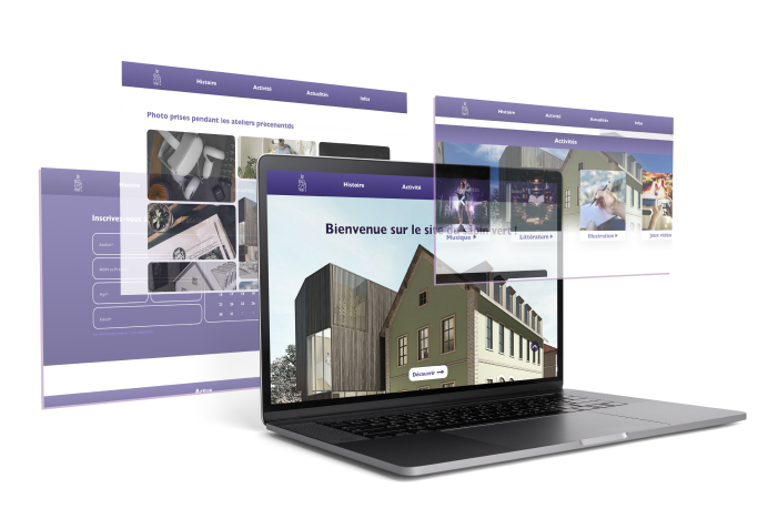 web site for "le sapin vert"