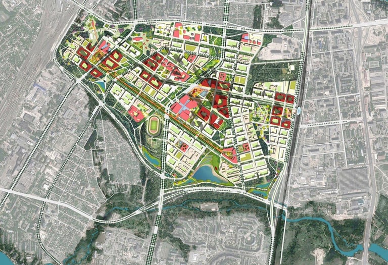 şehir planlamaya ilişkin görsel