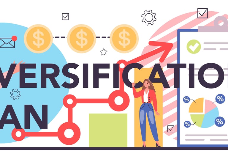 the word "diversification plan" for a blog post for gold ira about if it can diversify portfolios