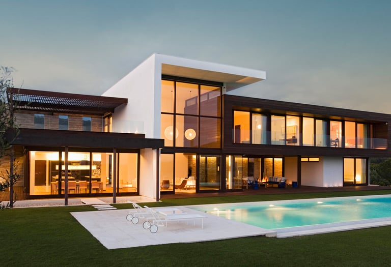 luxurious house for real estate investing