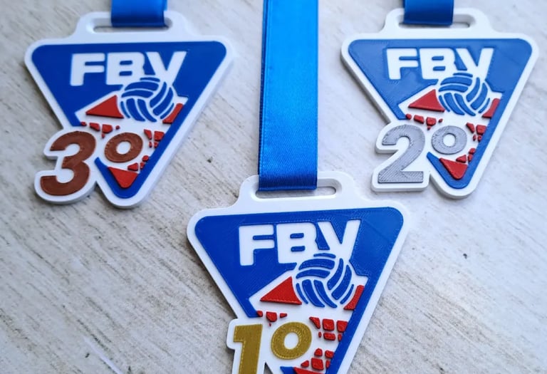 Medallas eventos de kreaZIN.