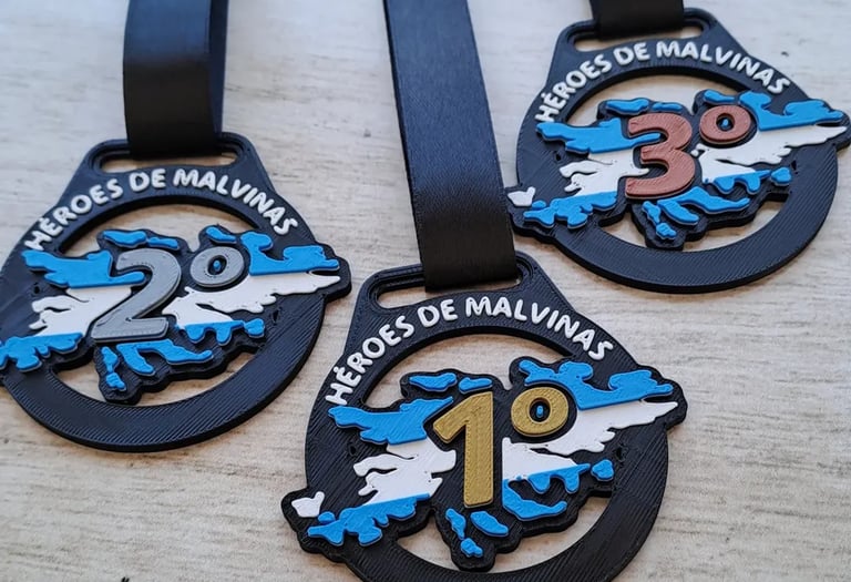 Medallas eventos de kreaZIN.