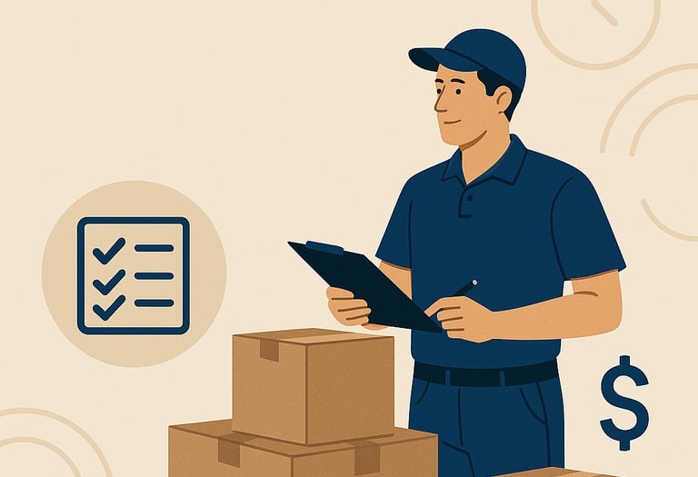 Swift Movers LLC offers tailored moving solutions starting with a free in-home estimate – image of a