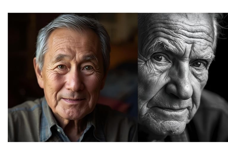 Yaşlanmayla alındaki gevşeklik ve alın sarkması