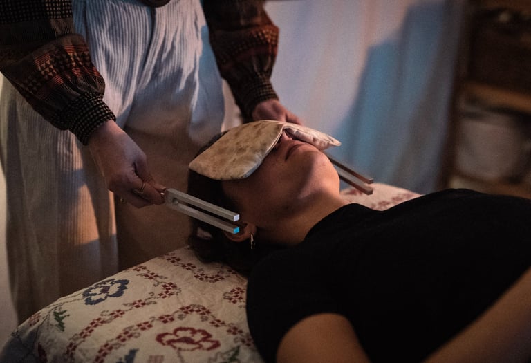 séance individuelle sonothérapie diapasons therapeutique biosonic tuning forks