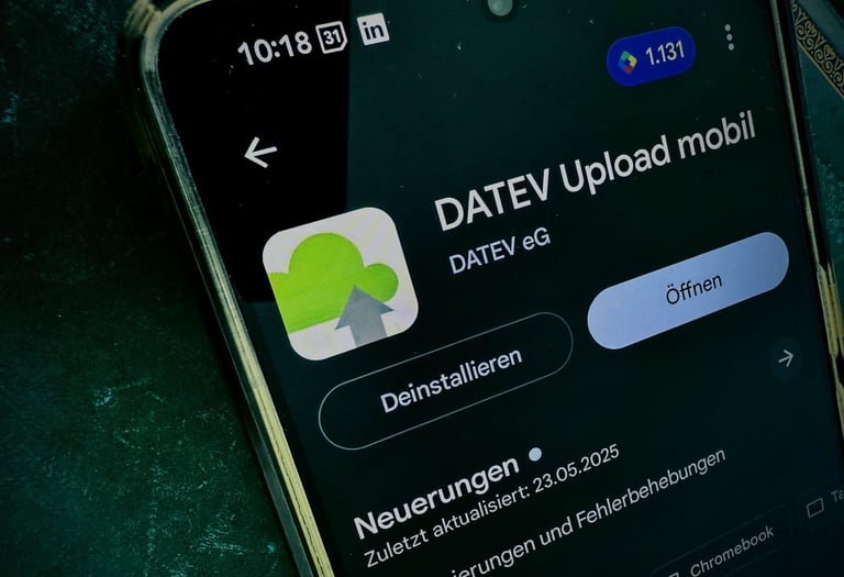 Android App DATEV Upload Mobil
