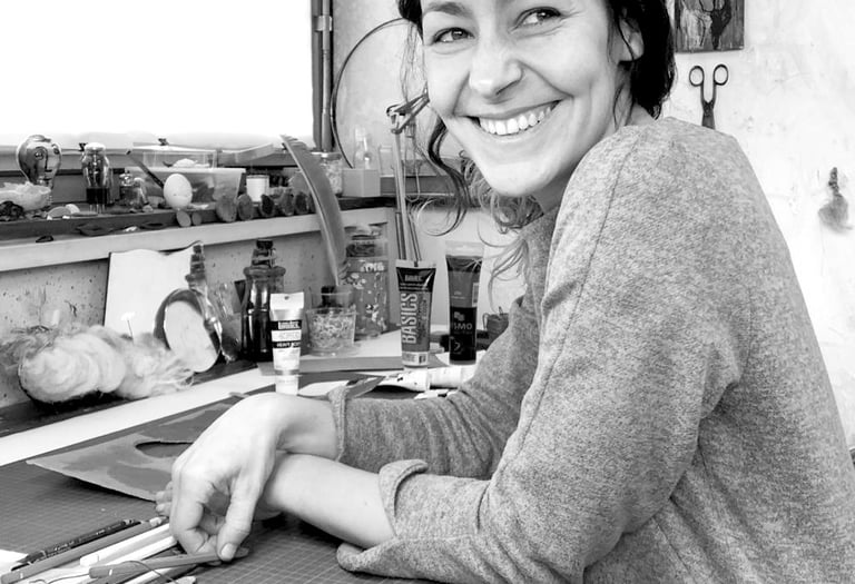 Atelier Claire Poisson Artiste Art contemporain