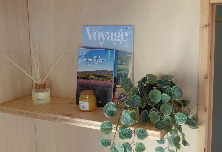 Tiny House du Rocher à Saignon (Luberon)