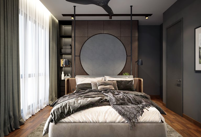 cl house master bedroom