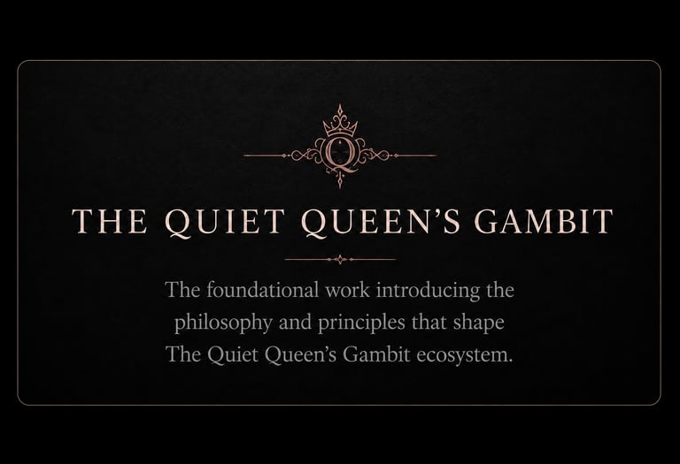 FOUNDATIONAL WORK QQG