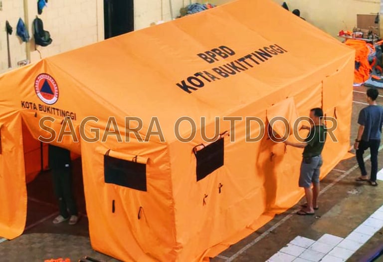 tenda pengungsian