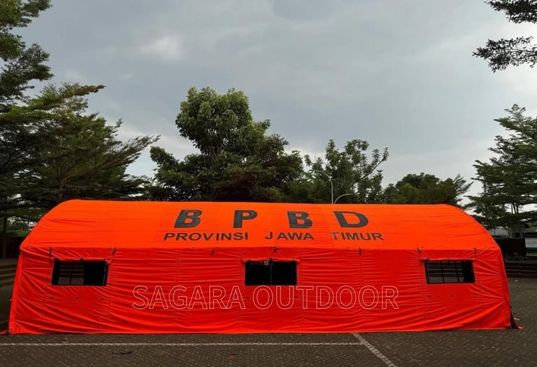 tenda BPBD jawa timur