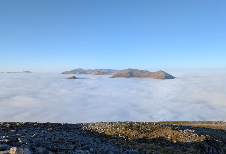 Ben Nevis temperature inversion