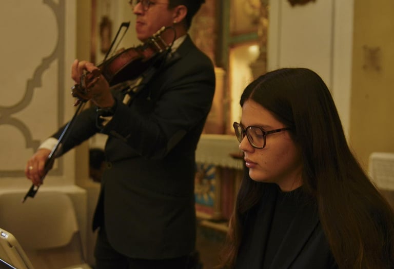 Violinista profesional en boda en Valencia