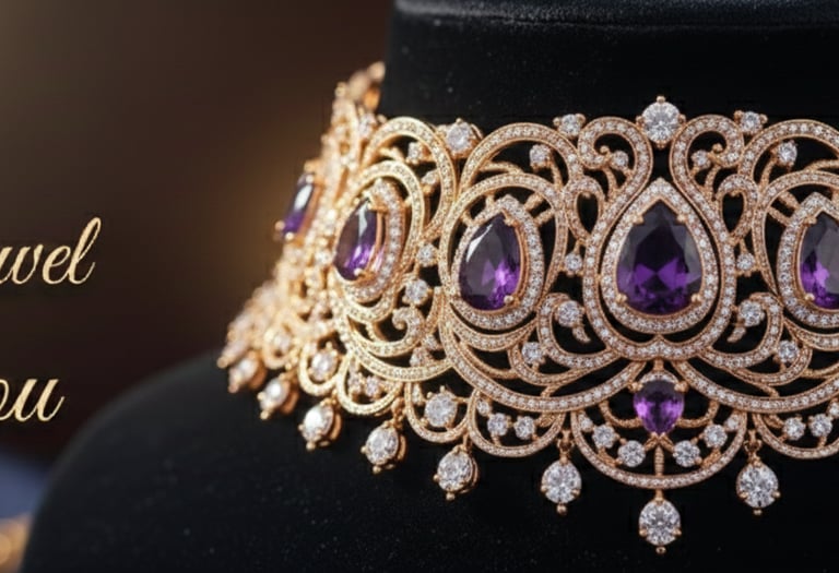 City Girl Jewellery - City Gold Artificial Jewellery - Party Wear