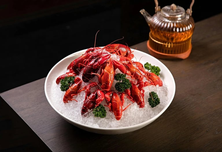 Lobster Redclaw premium dengan daging padat dan rasa bersih tanpa bau lumpur