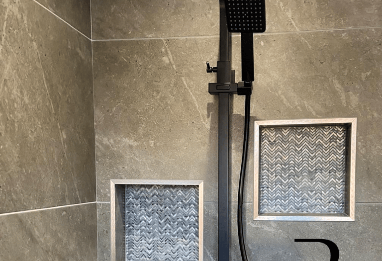 Room to Bathroom Conversion Shower