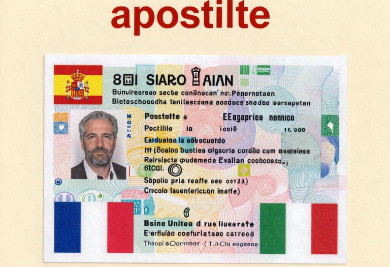 Close-up of hands stamping and legalizing official papers with a seal.