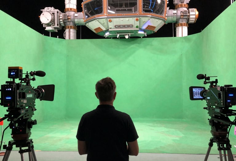 A vibrant emergency vehicle covered with bold, colorful fleet graphics designed by Exabyte Media.