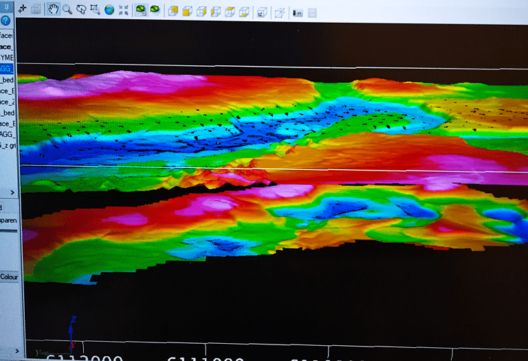Interfaces del subsuelo 3D | Metodo Sismico