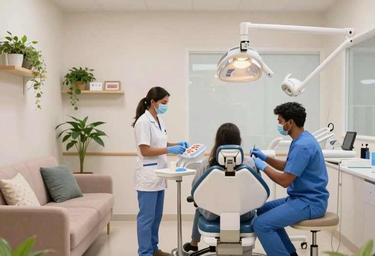 a bottle of essential oils sitting on a table next to a bunch of flowers