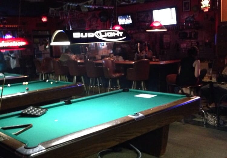 corner pocket billiard room